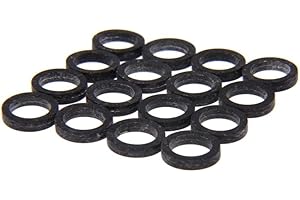 COMP Cams 501-16 Set of 16 O-Ring Valve Seals for Stock Guide Size, 11/32" Valve Stem