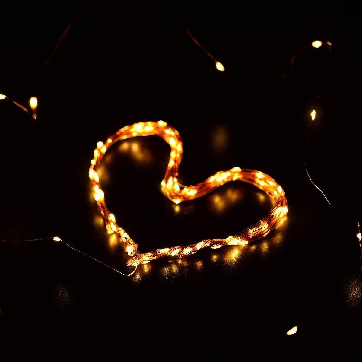 MSC 10ft / 3M * 30 LED's USB Powered LED Warm White Coloured String Fairy Lights On Copper Cable, Ideal for Christmas Xmas - Image 4