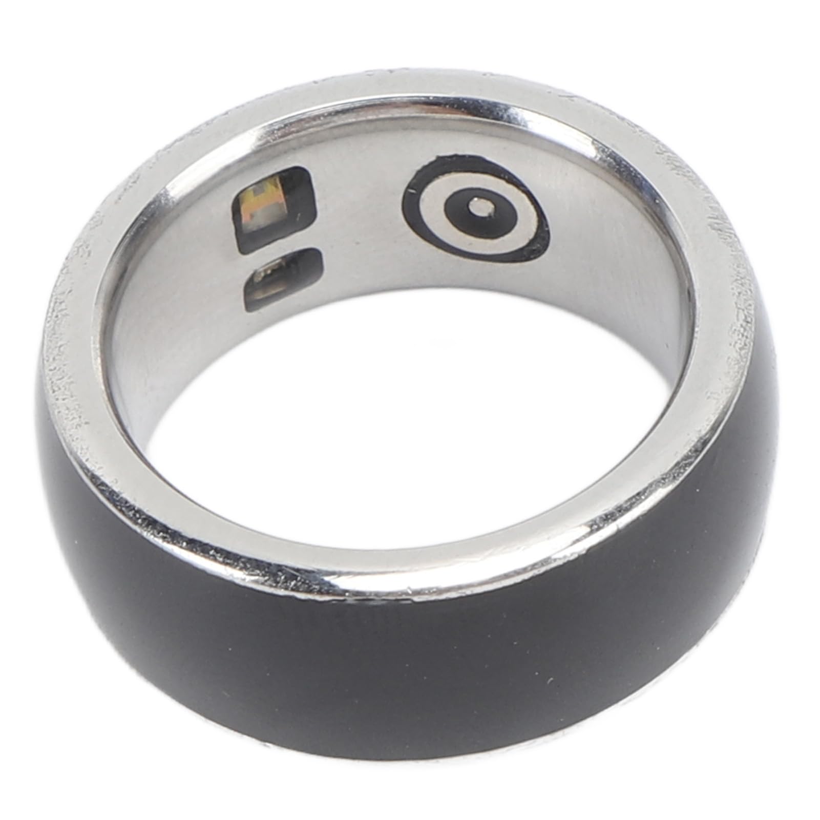 Luqeeg Smart Health Ring with Real Time Heart Rate, Body Temperature, Blood Oxygen Monitoring, Activity Tracking, Durable Stainless Steel Design for Fitness (22)