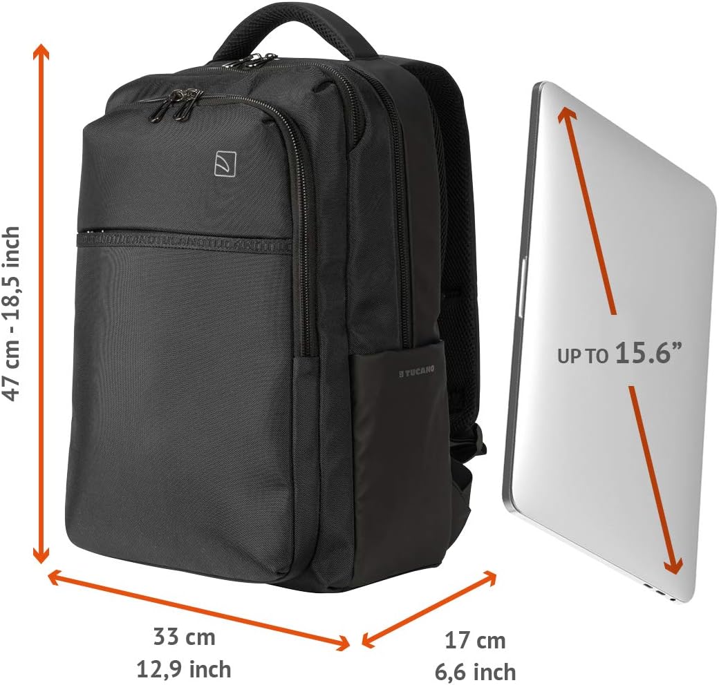 Tucano, Marte Gravity PC Backpack, compatible with 16” MacBook Pro and 15.6” laptops - Image 5