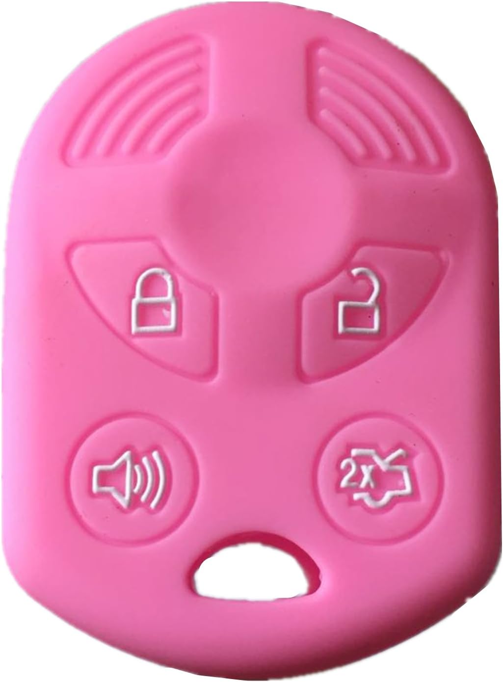 ford keychain amazon on Amazon Com Rpkey Silicone Keyless Entry Remote Control Key Fob Cover Case Protector Replacement Fit For Ford Lincoln Mercury Oucd6000022 164 R8046 164 R7040 Cwtwb1u722 Pink Automotive