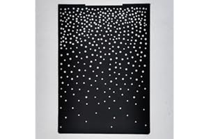 DDOUJOY Merry Christmas Snowfall Snowflake Dots Background Plastic Embossing Folders for Card Making Scrapbooking and Other Paper Crafts 3100902