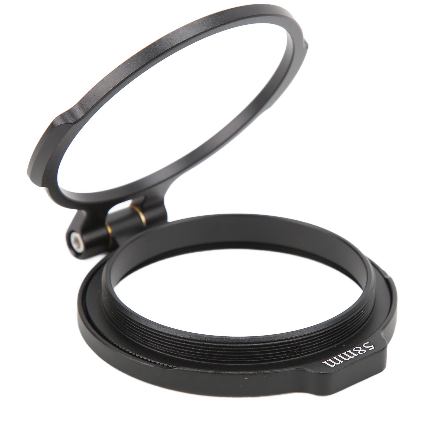 Zunate Lens Filter Holder, 49MM 58MM 67MM 72MM 77MM 82MM Camera Lens Filter Flip Bracket,Compatible With Most Wide Angle Lens, Prime Lens And Zoom Lens,for Wide Angle Prime Zoom(58MM)