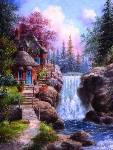 Tranquility Falls 1000 pc Jigsaw Puzzle