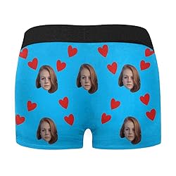 Personalized Boxer, Custom Funny Face Underwear