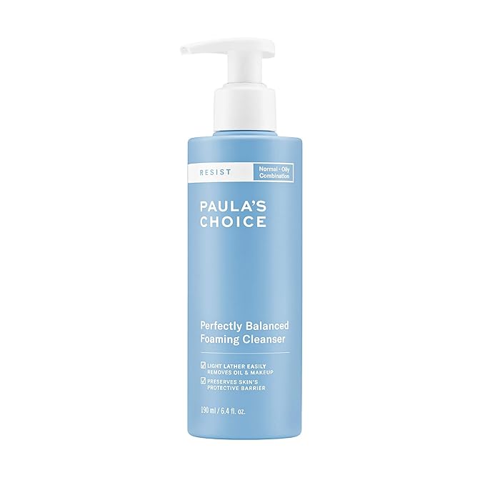 paula's choice perfectly balanced foaming cleanser