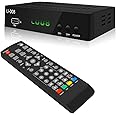 Digital TV Converter Box - UBISHENG U-008 Set Top Box/ ATSC Cable Box/ ATSC Tuner/ TV Antenna Box with TV Tuner, PVR Recordin