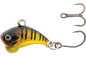 EUROTACKLE Z-Viber Micro - Ultra Light and Ice Fishing Lure - Mini Lipless Crankbait - 1/16oz Rattle Bait (0.6")