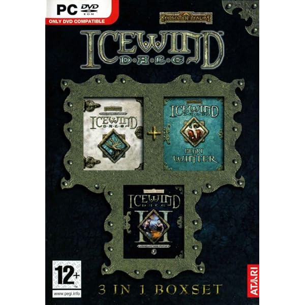 ICEWIND DALE EU版（フランス語） PCゲーム big box pc ICEWIND DALE II 2 BIG BOX PC POLISH COLLECTOR'S EDITION PL