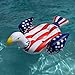 Colonel Pickles Novelties Giant Inflatable American Bald Eagle – Premium Patriotic Pool Floats Rafts & Swimming Pool Toys
