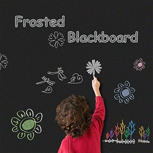 UCMD Magnetic Blackboard for Chalk Writing Flexible Dry Erase sheet (80x50cm)