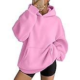 AUTOMET Womens Oversized Hoodies Fleece Trendy Sweatshirts 2026 Pullover