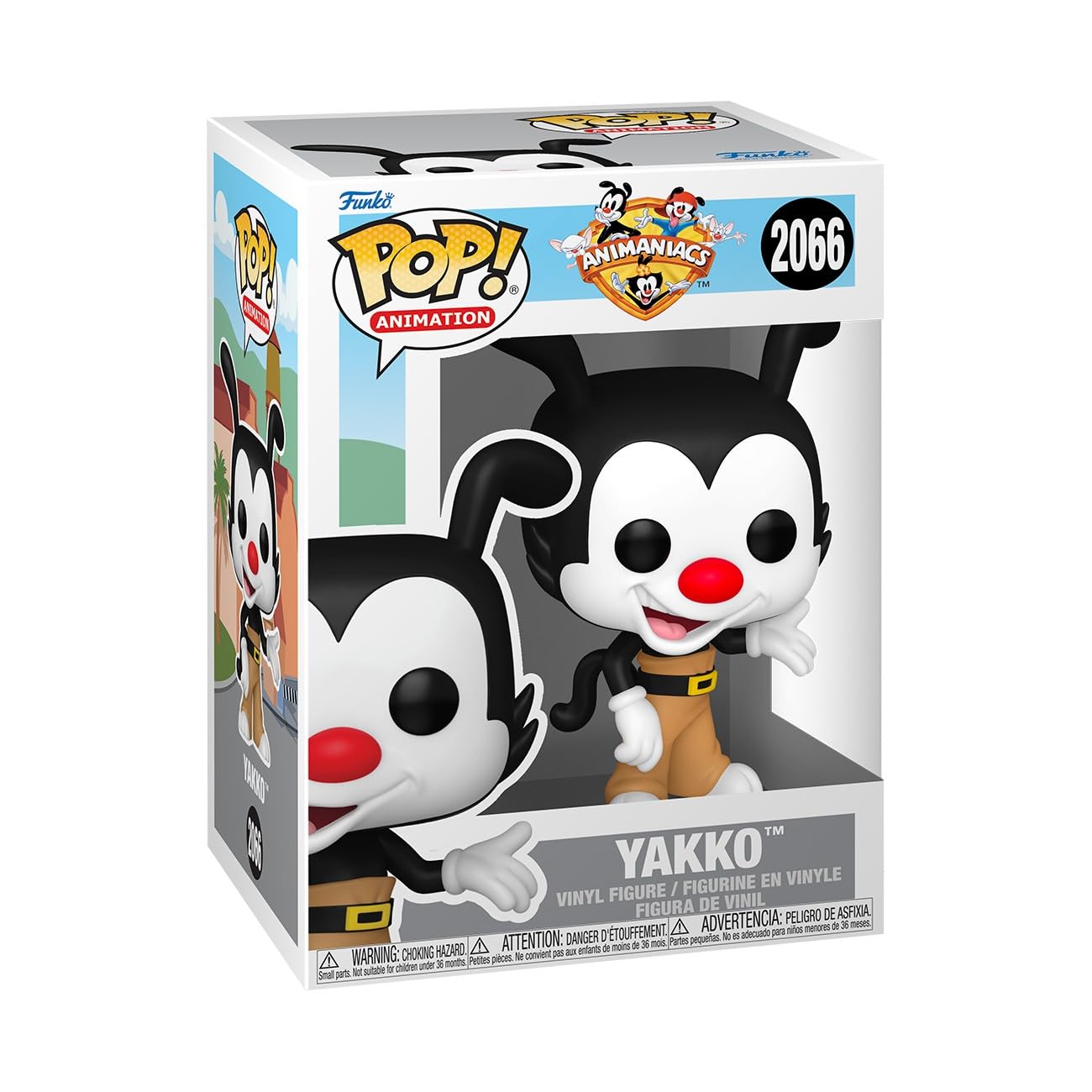 Funko Pop! Animation: Animaniacs - Yakko - Collectable Vinyl Figure - Gift Idea - Official Merchandise - Toys for Kids & Adults - Cartoon/Animation Fans - Model Figure for Collectors and Display