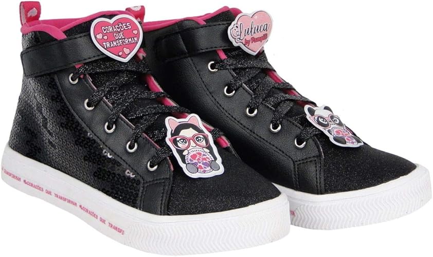 tenis pampili cano alto preto