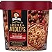 Quaker Real Medleys Instant Oatmeal, Steel Cut, Cranberry Vanilla Almond, Breakfast Cereal, 2.11oz Cup (Pack of 12 Cups)