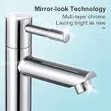 Wasserrhythm Twin Basin Taps Chrome Lead-Free 304 Stainless Steel 1/4 Turn view 7
