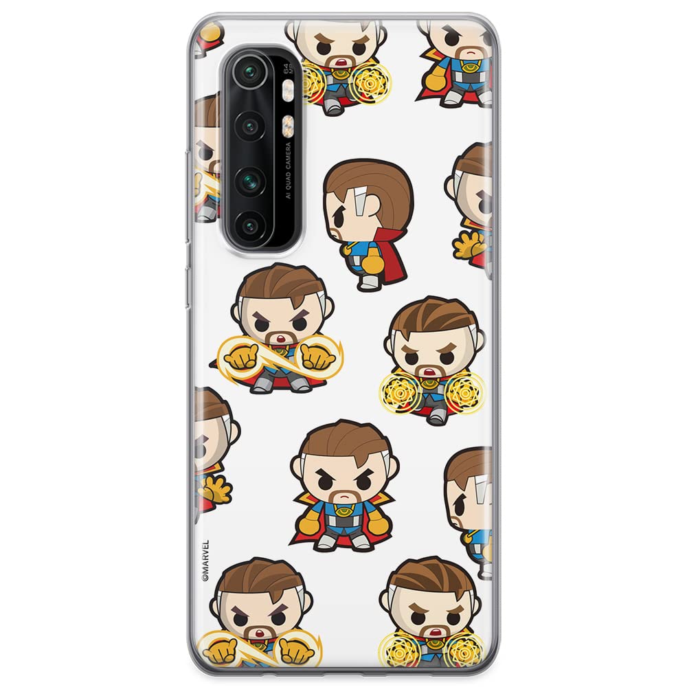 ERT GROUP mobile phone case for Xiaomi MI NOTE 10 Lite original and officially Licensed Marvel pattern Dr Strange 001 optimally adapted to the shape of the mobile phone, case made of TPU