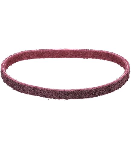 Dynabrade 79529 DynaBrite Plus Surface Conditioning Belt – 3/4" X 18", Medium Grit, Aluminum Oxide, Non-Woven Nylon