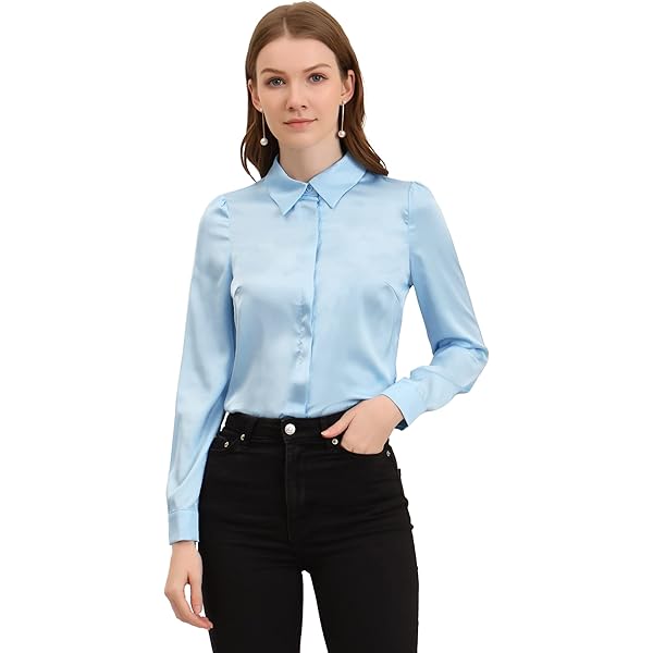 【新品未使用】LOHEN DOUBLE BUTTON BLOUSE The New Silk Icon Blouse | GUESS