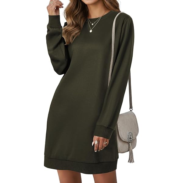 army green hoodie dress Coolmee Women's Maxi Dress Casual Pocket Slim Pullover Long Hoodie Dress L Military  Green : Target