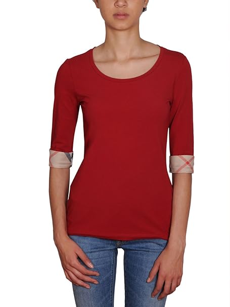 t shirt burberry donna