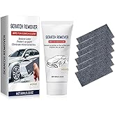Scratch Remover for Vehicles, Car Surface Care Cream for Light Marks & Swirl Lines, Paint Polishing & Shine Enhancing Formula, Auto Detailing Paste for All Paint Colors