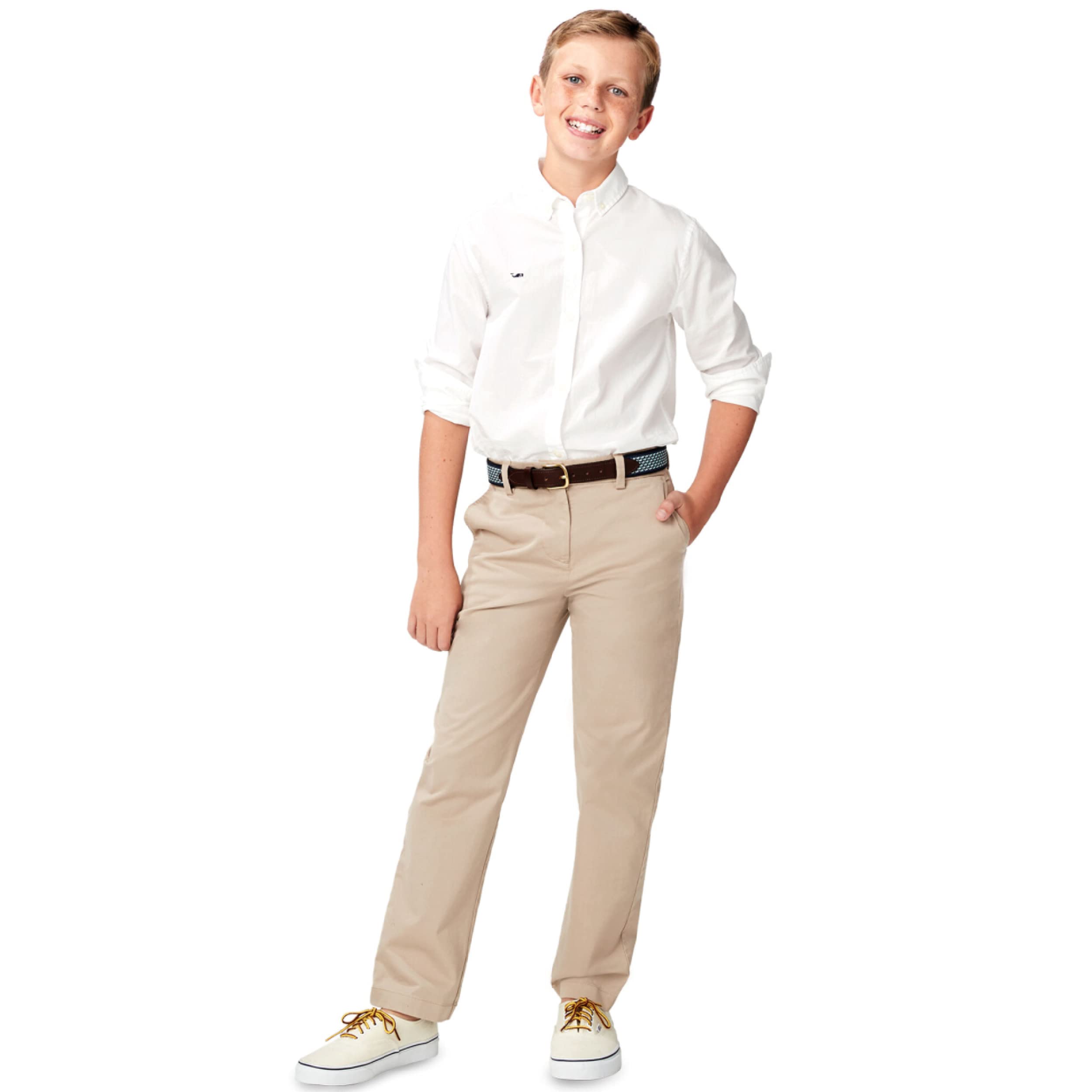 Vineyard Vines Boys’ Breaker Pants, Khaki, 3T