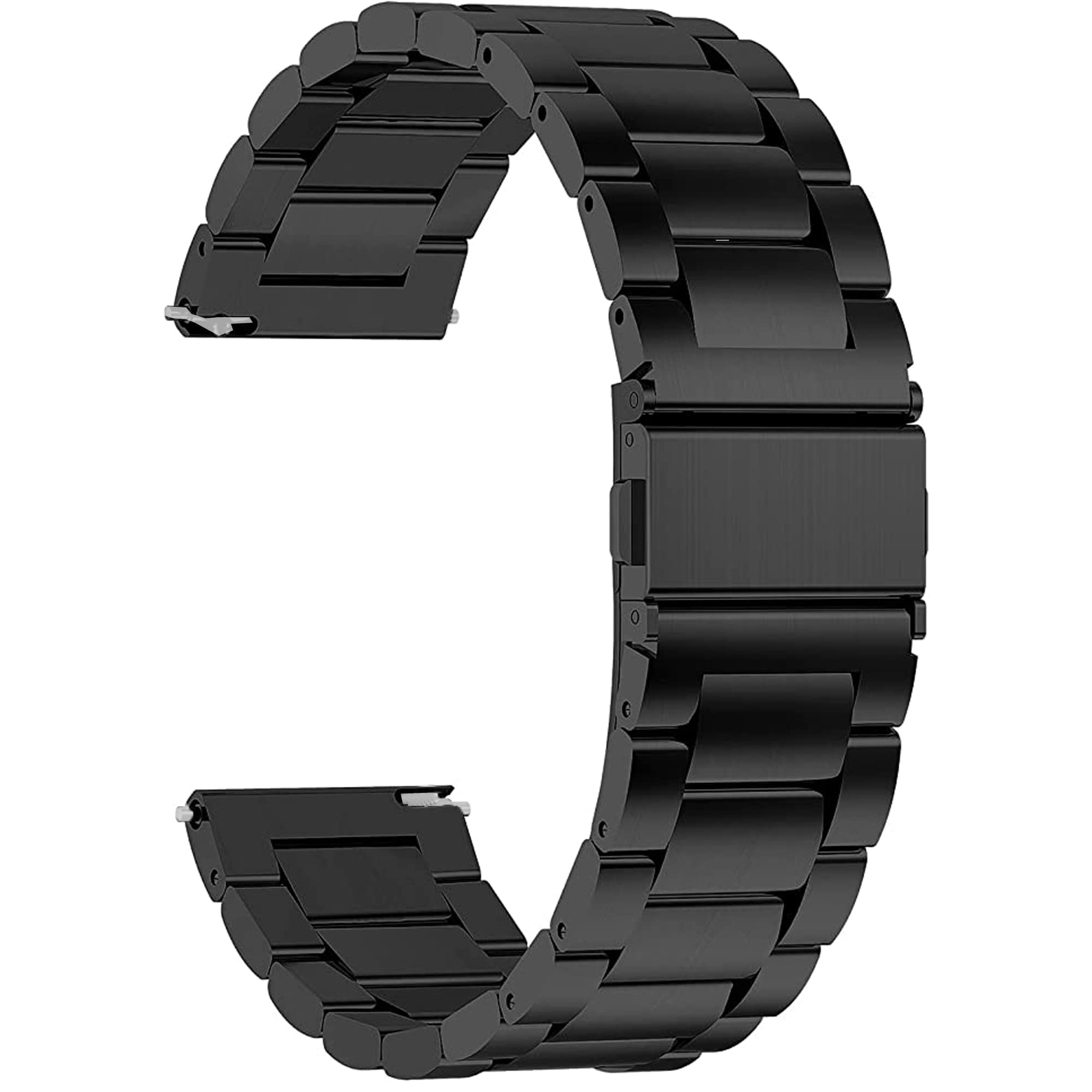 Blueshaweu Compatible for SUUNTO VERTICAL Band, 22mm Quick Release Stainless Steel Metal Replacement Straps Compatible with SUUNTO Vertical / 9 Peak/Peak Pro / 5 Peak (Black)