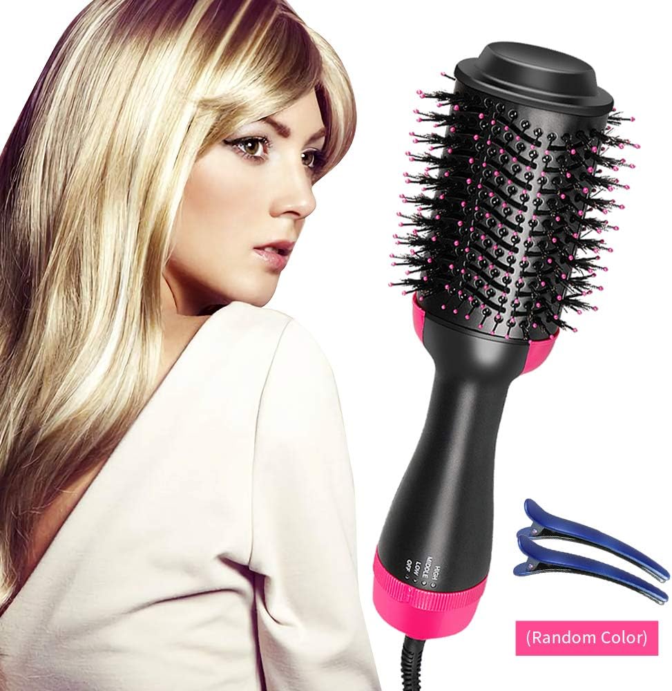 One Step Hair Dryer & Volumizer Blow Dryer Brush, Ceramic Hot Air Brush Styler and Dryer Negative Ion Hair Dryer Brush