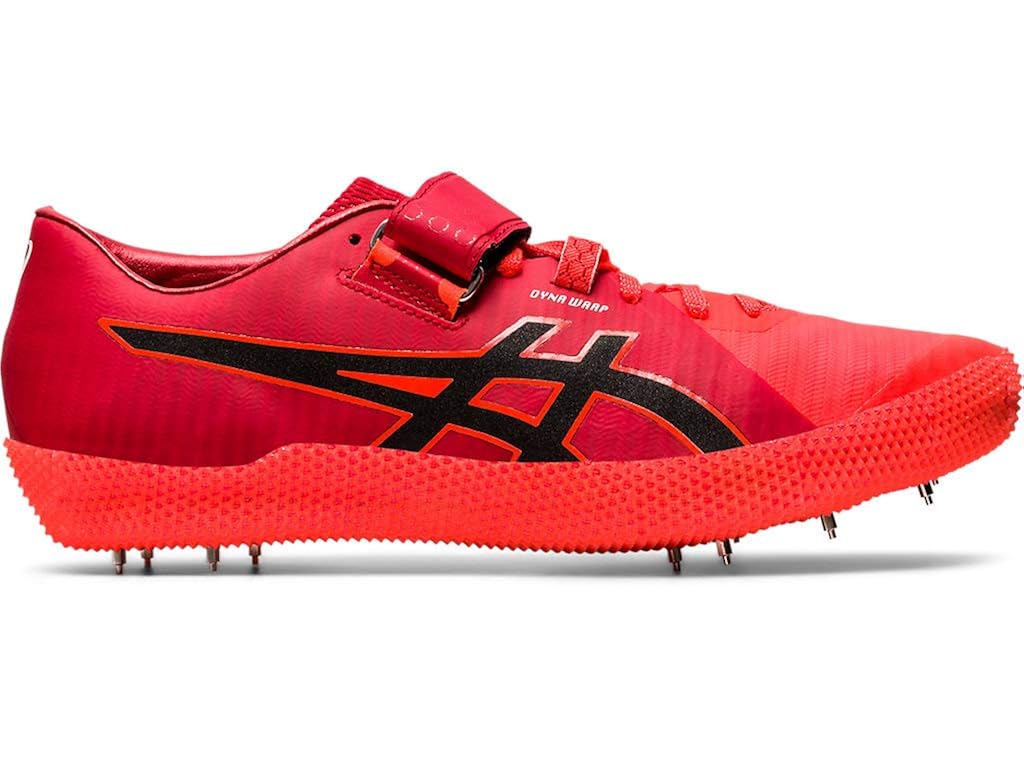 ASICS Unisex High Jump Pro 2 Track & Field Shoes, 13W, Sunrise RED