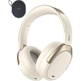 Edifier WH950NB Gen 2 Wireless Hybrid Active Noise Cancelling Headphones, Hi-Res Audio with LDAC 8-Level ANC, Spatial Sound 80H Playtime Bluetooth 5.4 Foldable 3.5mm AUX, Travel Case - Ivory