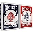 Bicycle Standard Rider Back Playing Cards, 2 Decks of Playing Cards, Red and Blue