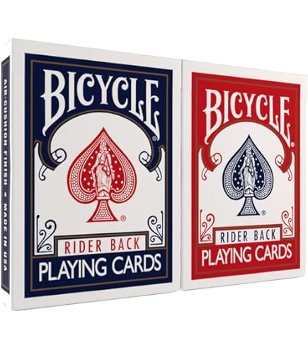 Amazon.com: Bicycle Playing Cards, All Red, Poker Size, 12 Pack