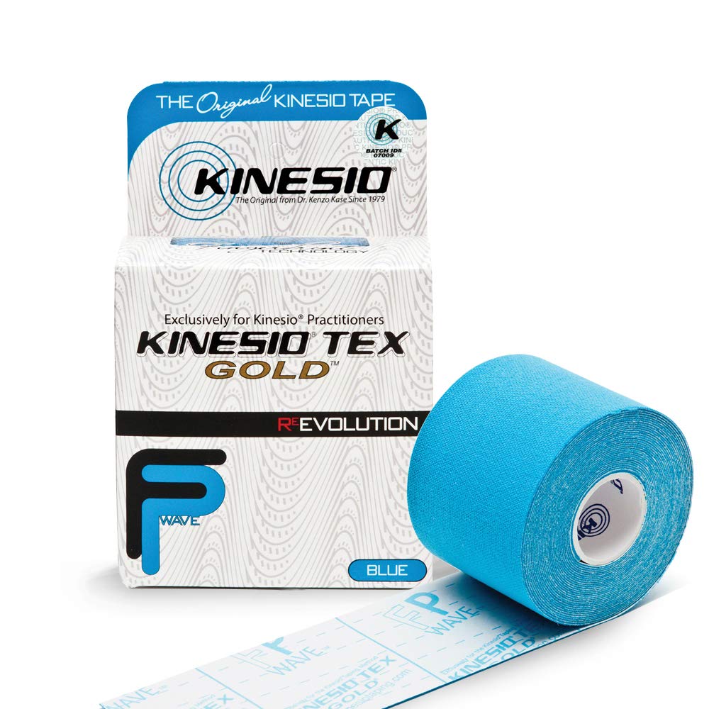 Kinesio FP Tex Gold Tape, 5m x 5cm - BLUE