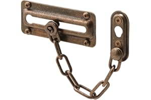 Prime-Line Products U 10533 Chain Door Guard, Antique Brass