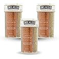 DeLallo Italian Dipping Spices Variety Seasoning Shaker, 4 Ounce Container, 3 Pack, with Garlic, Pepper & Tomato, Sun-Dried Tomato, Rosemary & Garlic, Roasted Garlic Parmesan