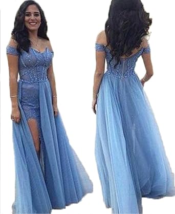 denim prom dress 2018