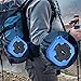 Amuoc Bluetooth Speakers, Portable IP65 Waterproof Outdoor/Shower Bluetooth Speaker Rugged Hi-Def Bass Sound with 10Hr Playtime, Blue