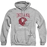 LOGOVISION Indiana University Official Football Helmet Unisex Adult Pull-Over Hoodie