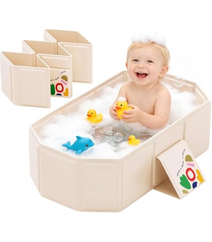 Lavabo Pour Enfants Rotho Babydesign Kiddy Wash - À Fixer Sur Baignoire, 38.7x38.2x10 Cm, Bleu, Avec Miroir