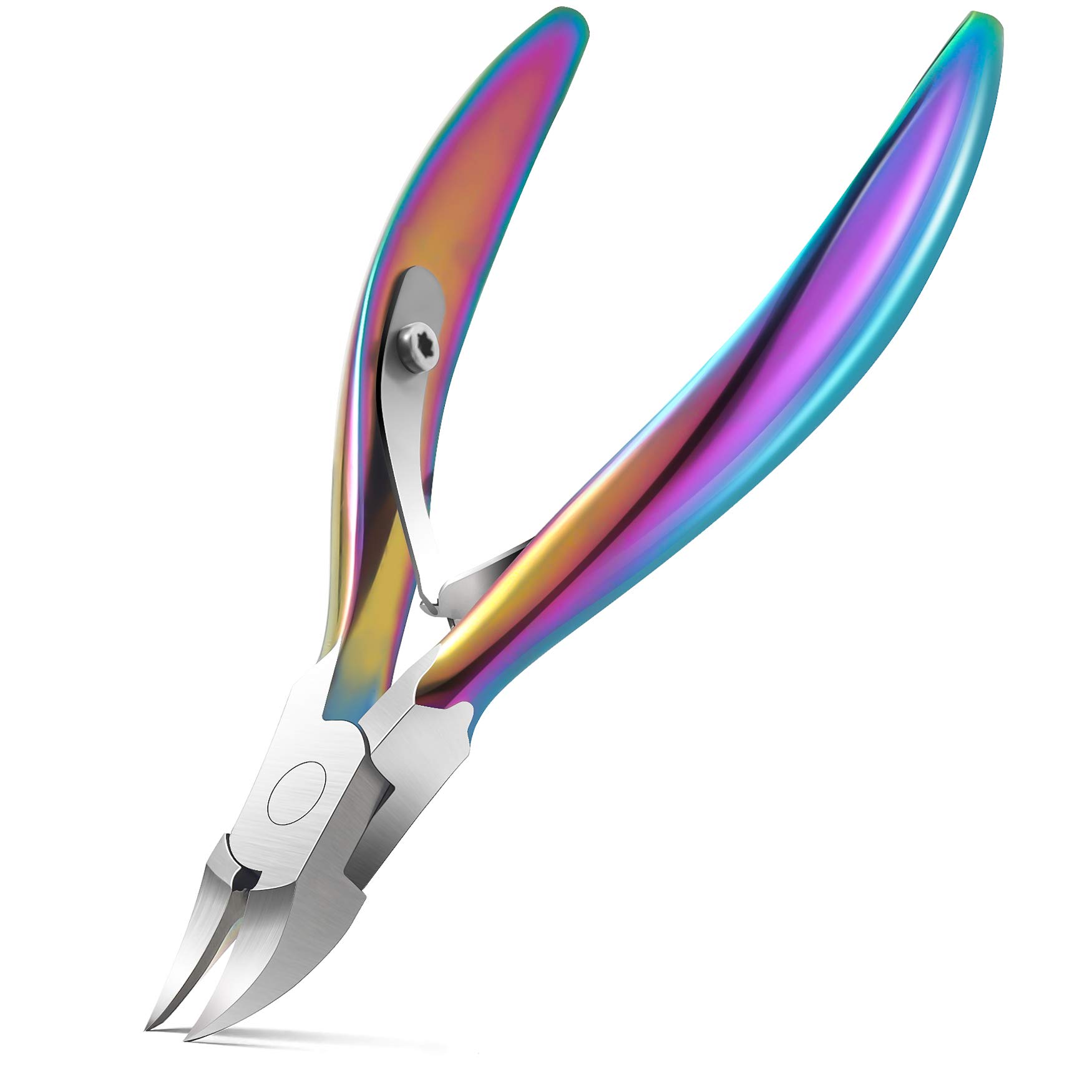 BEZOX Portable Nail Clipper - Toenail Clippers with Surgical Stainless Steel Suitable for Thick Fingernail Toenail