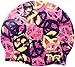 TYR Peace Swim Cap, Pink, One Size