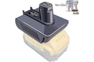 JJXNDO DC31 Replacement Battery Adapter for Dyson Type A DC35 DC34 DC44 DC45 Vacuum Cleaner, Converter for Dewalt 20V Li-ion 