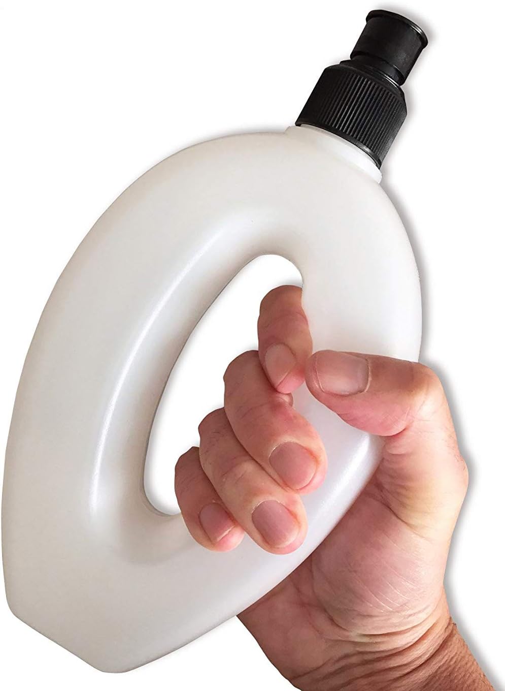 SKYNET 500ml Handheld Water Bottle Portable Outdoor Camping Running Sporting Bottles, White