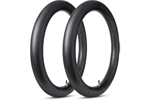 StaiBC 2.75-19 3.00-19 Inner Tube Heavy Duty 80-19 100-19 Tire Tubes with TR4 Straight Valve Stem Replacement for CRF KLX TTR Motocross Pit Dirt Bike Motorcycle 2-Pack
