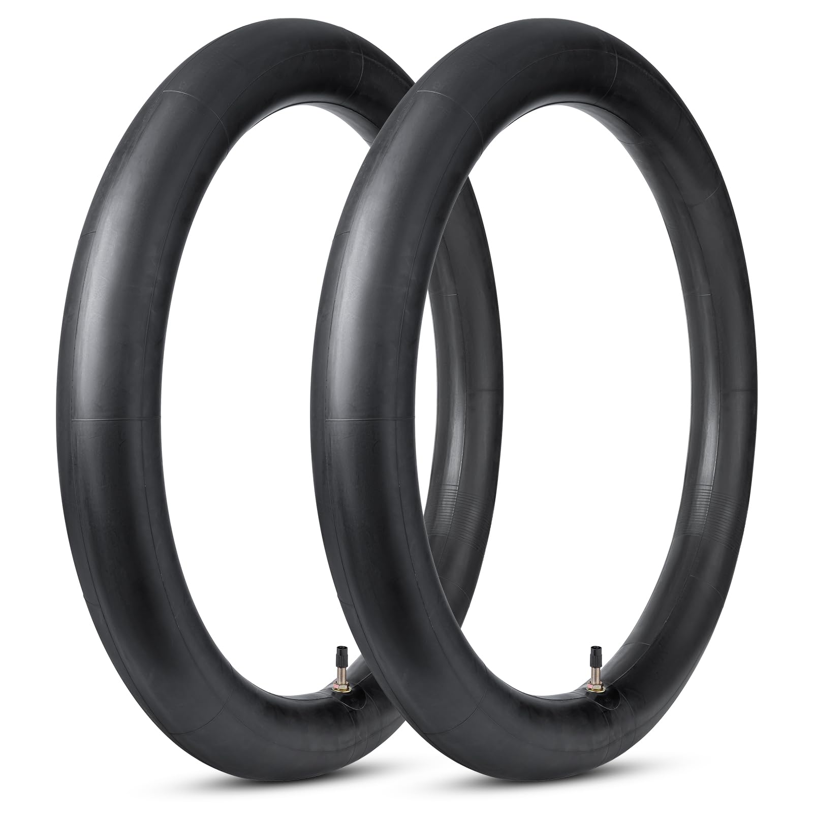 Photo 1 of StaiBC 2.75-19 3.00-19 Inner Tube Heavy Duty 80-19 100-19 Tire Tubes with TR4 Straight Valve Stem Replacement for CRF KLX TTR Motocross Pit Dirt Bike Motorcycle 2-Pack