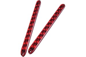 CyanHall Led Trailer Lights 2PCS 15" 11 LED Red Trailer Lights Bar for Park Stop Turn signals Tail Brake Light IP65 Waterproo