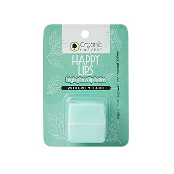 Organic Harvest High Gloss Lip Balm For dry & Chapped Lips, Sulphate Free - 10gm