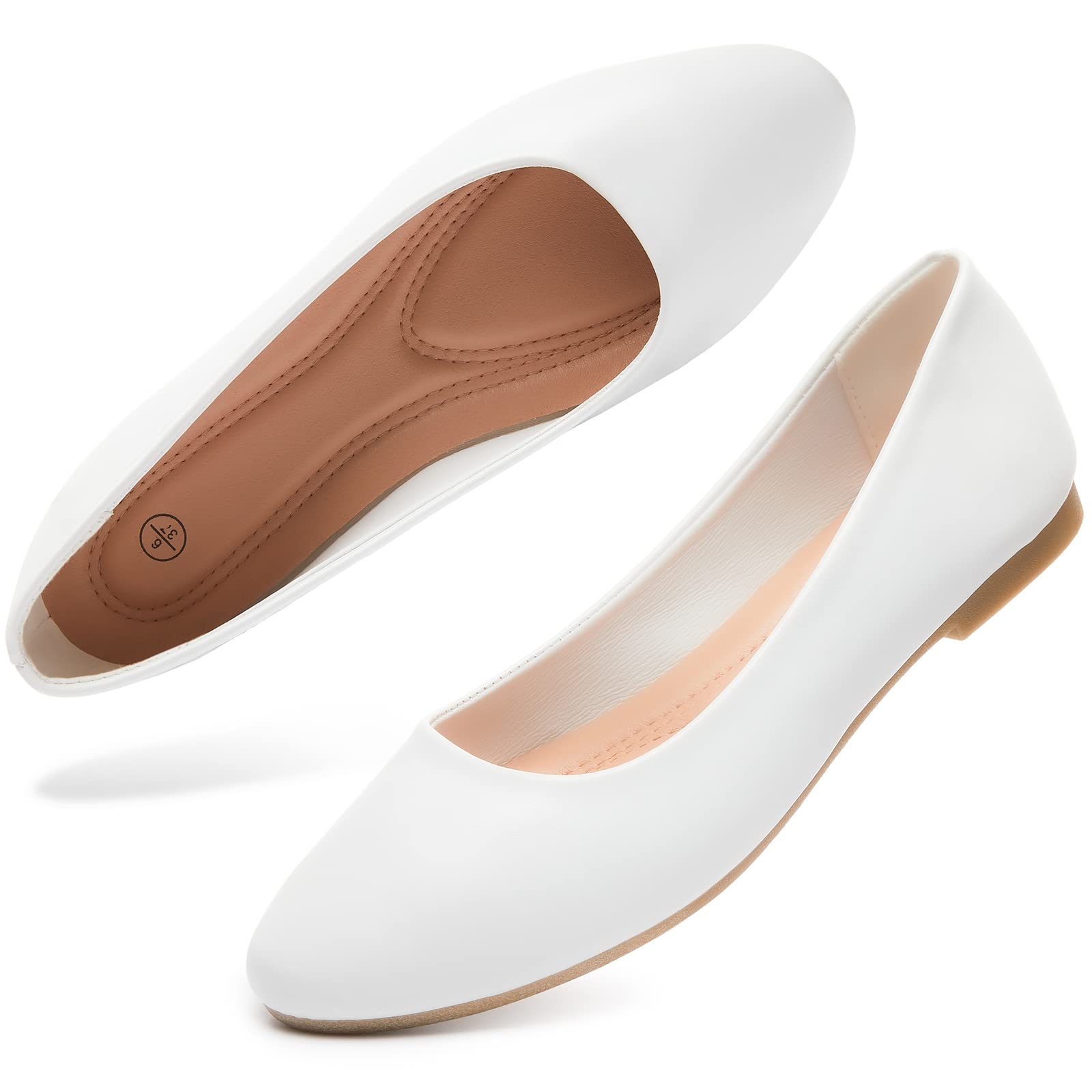 hash bubbie Women's Flats Shoes Ballet Flats Dress