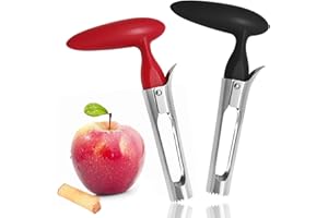 Zehrai 2 Pack Premium Apple Corer - Easy to Use Durable Apple Corer Remover for Pears, Bell Peppers, Fuji, Honeycrisp, Stainless Steel Best Kitchen Gadgets